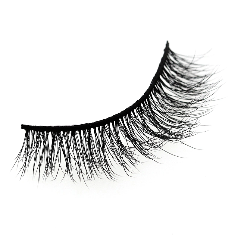 Wholsale 15mm Plant Fiber Faux Mink False Natural Private Label Eyelashes Vendor